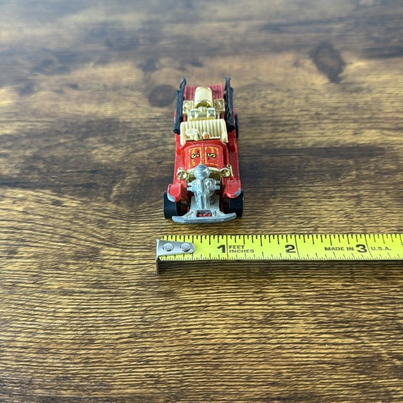 Classic Red Toy Fire Truck - Picture 9 of 9